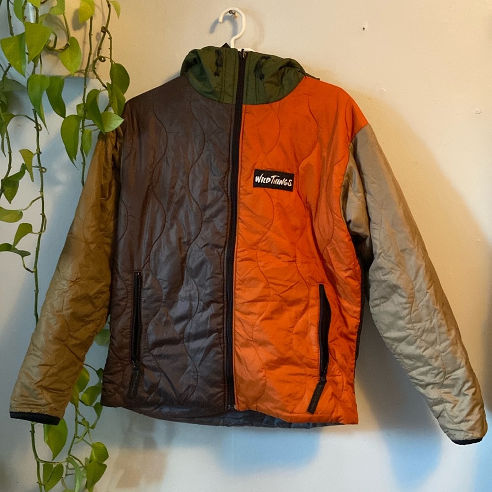 Wild Things reversible puffer jacket
